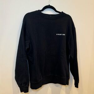 Helmut Lang Black Logo Sweatshirt